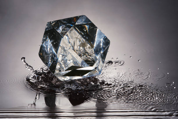 istock Crystal fell in water - art vision 1315200845