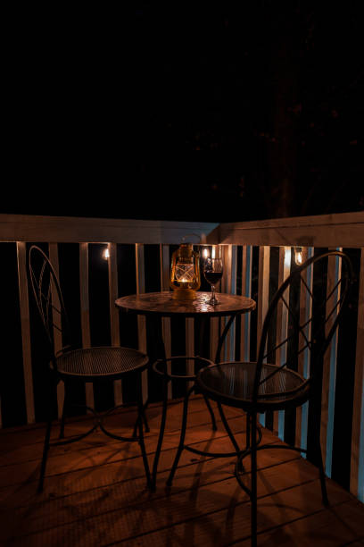 istock A Glass Of Red Wine On The Table At Night 1315201049