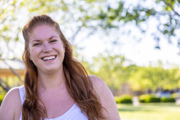 istock Woman at the park 1315202612