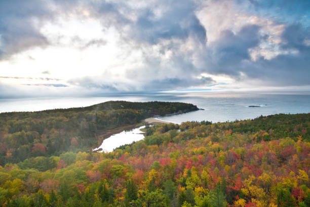 istock Beehive Trail Hike - Acadia National Park - Maine 1315203000