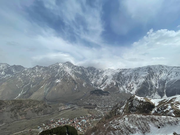 istock early spring in the Caucasus mountains, Georgia 1315215013