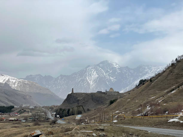 istock early spring in the Caucasus mountains, Georgia 1315215027