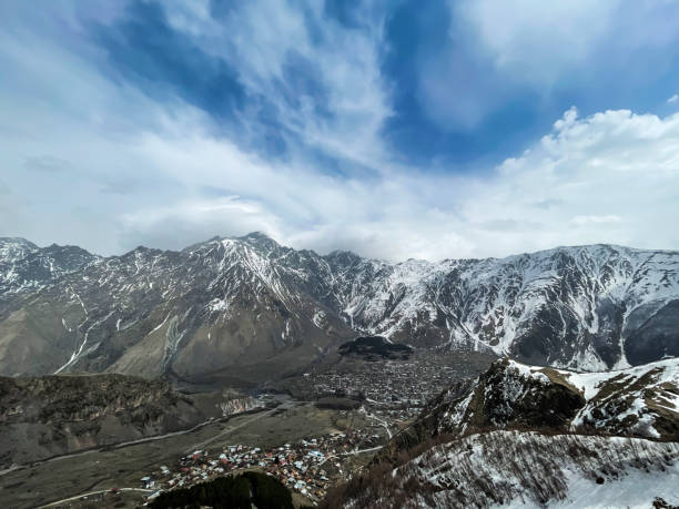 istock early spring in the Caucasus mountains, Georgia 1315215036