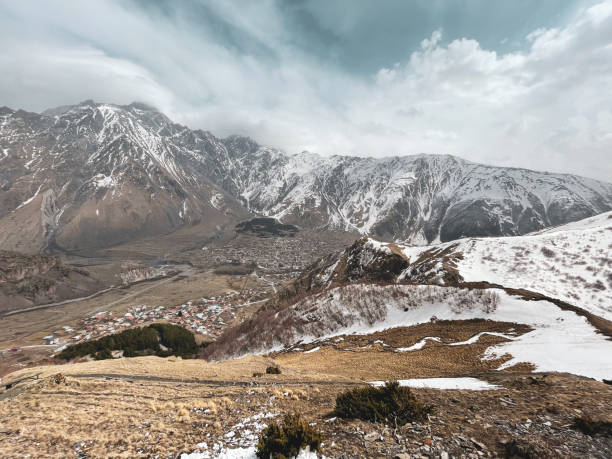 istock early spring in the Caucasus mountains, Georgia 1315215040