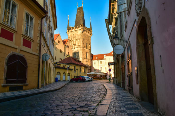 istock Lesser Town Bridge Towers on Charles Bridge, Prague 1315216440
