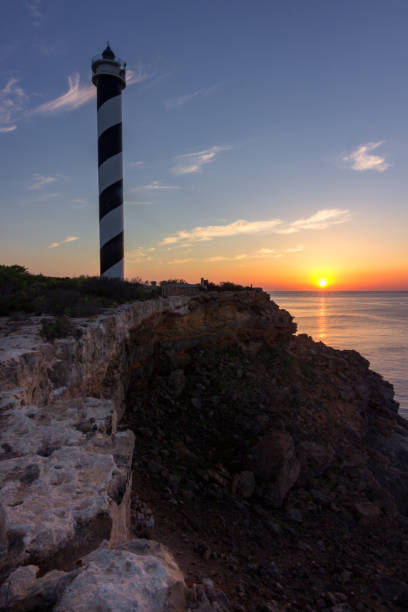 istock Sunset from Moscarter lighthouse in Ibiza (Spain) 1315217734