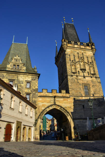 istock Lesser Town Bridge Towers on Charles Bridge, Prague 1315217868