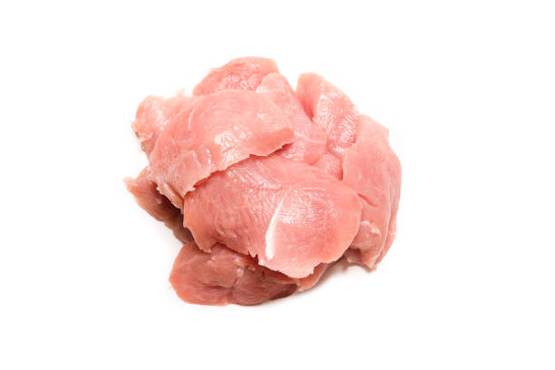 istock Turkey fillet isolated on a white background. 1315217956