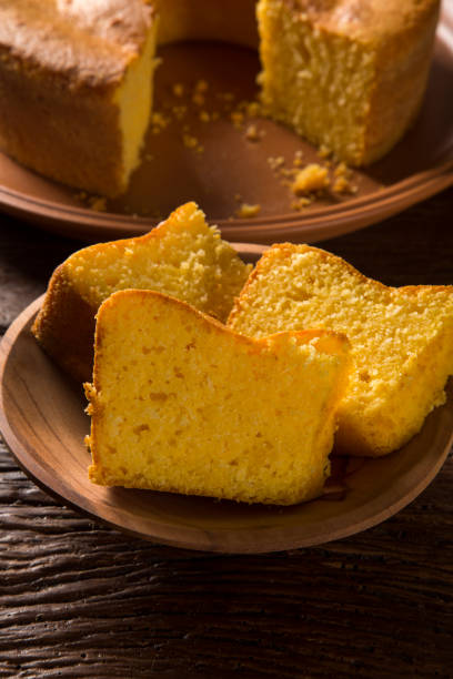 istock Corn cake. Traditional Brazilian treats made of corn. 1315219318