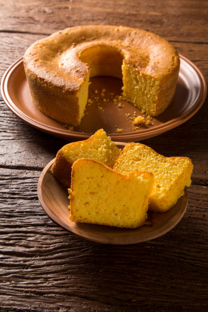 istock Corn cake. Traditional Brazilian treats made of corn. 1315219424