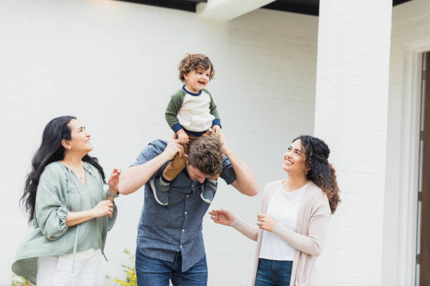 istock Multi-generation family enjoys spending time together 1315220396