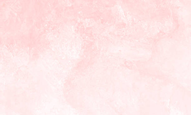 pink pale millennial grunge marble texture abstract putty concrete background rose gold quartz pastel spring pattern stone ombre pink white watercolor oil art sparse close-up distorted macro photography - coral pink abstract paint photos et images de collection