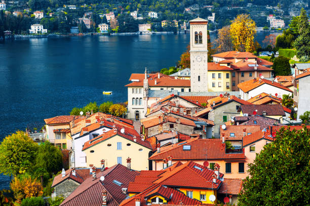 Boka Kotor bay and old mediterranean town Perast