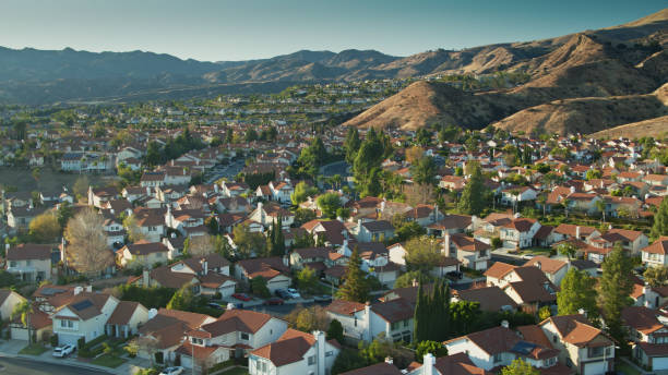 istock Porter Ranch, California Community - Aerial 1315236180