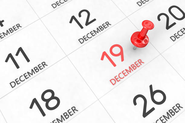 istock 3d rendering of important days concept. 1315237217