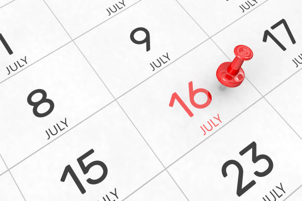 istock 3d rendering of important days concept. 1315237276