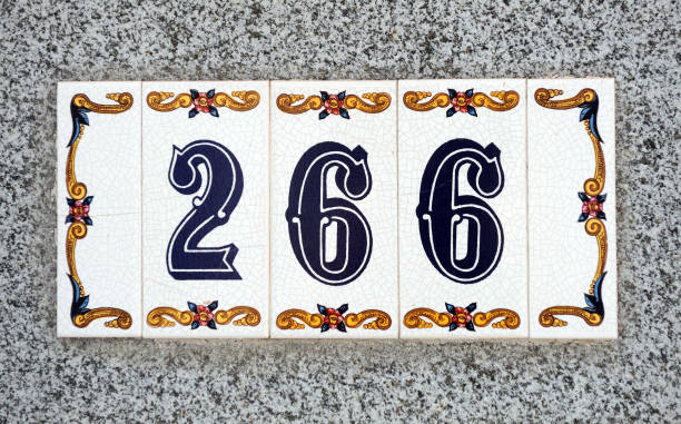 istock house number two hundred and sixty six 266 1315241337