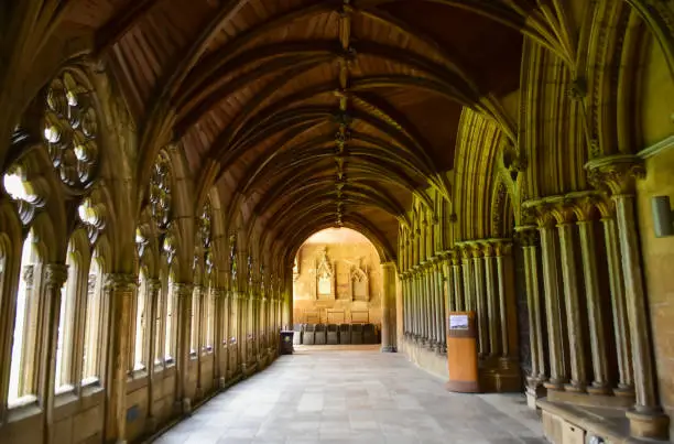 Photo of Cloister at Lincoln Cathedral, Lincoln, England