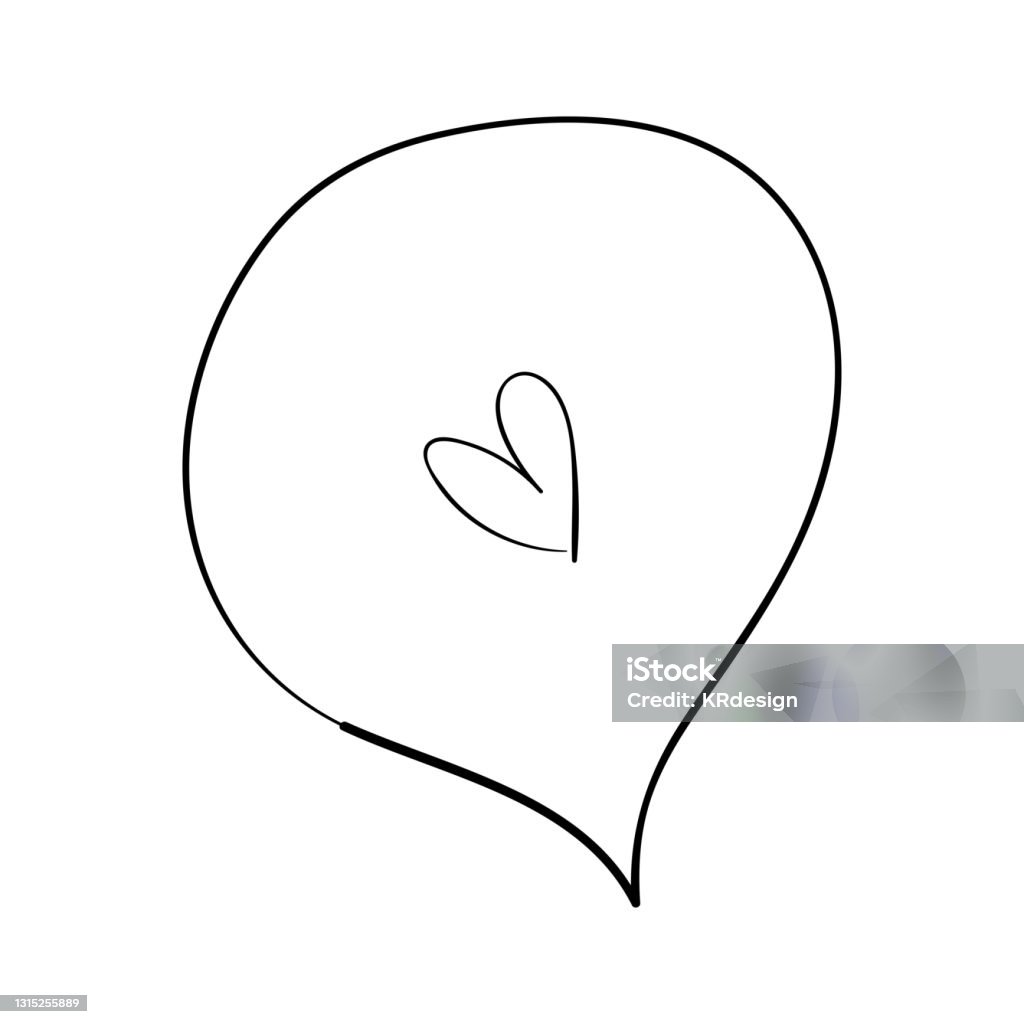 Anakanak Menggambar Bentuk Hati Ilustrasi Stok - Unduh Gambar Sekarang