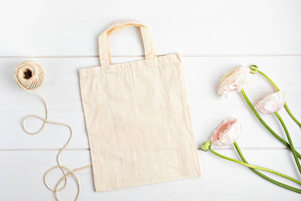 istock Cotton tote bag mockup. Template for branding, logo, advertizing 1315256090