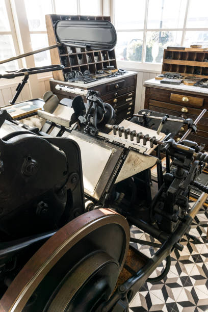 istock A small print shop that prints the old-fashioned way. 1315258323