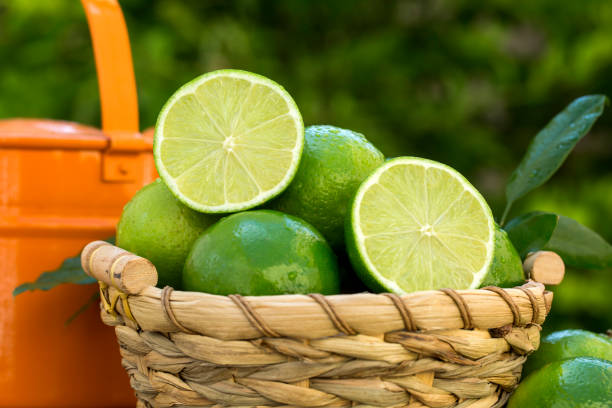 istock Sweet fresh lemon in natural light on old wood 1315259399
