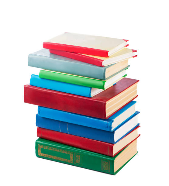 istock Pile of Books isolated on white background 1315262066