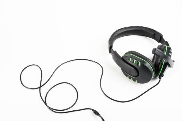 istock Headphones isolated on the white background 1315264537