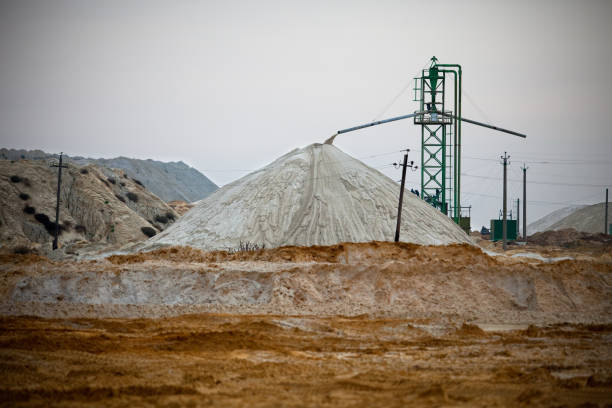istock Extraction of alluvial and processing of sand in a sand pit 1315265046