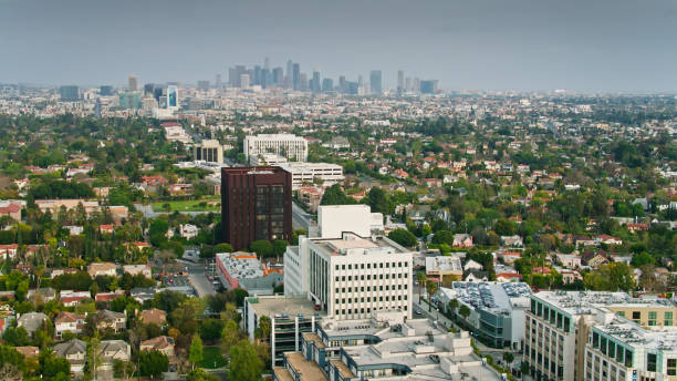 istock Miracle Mile With Downtown Los Angeles in the Background 1315273929