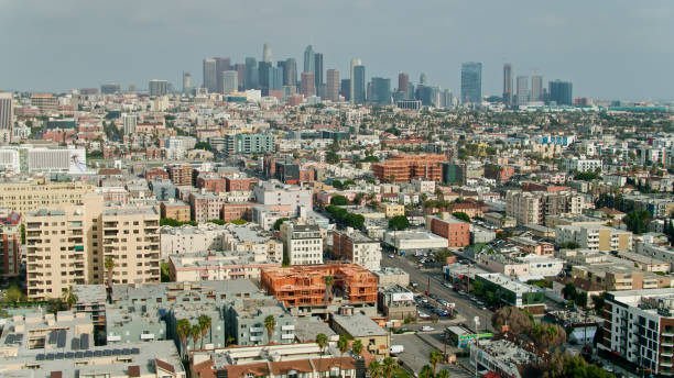 istock Downtown Los Angeles Skyline Viewed from Afar 1315273947
