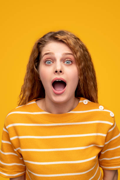istock Anxious woman yelling at camera 1315288714
