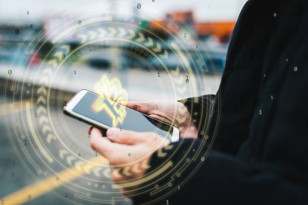 istock Unrecognizable person using his smart phone and trading Bitcoin. Bitcoin / Cryptocurrency concept. 1315290168