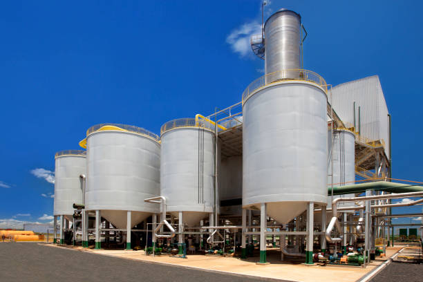 istock sugar cane industrial mill processing plant in Brazil 1315301534