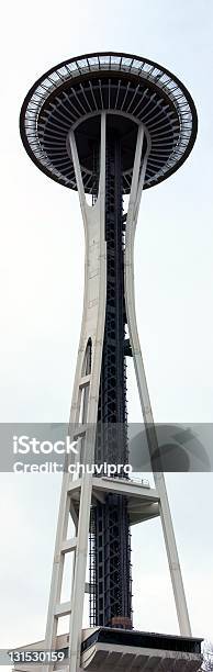 Башня Space Needle В Сиэтле — стоковые фотографии и другие картинки Архитектура - Архитектура, Башня, Без людей