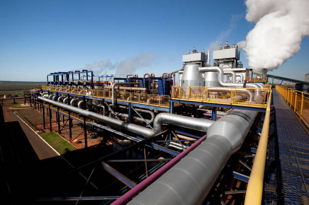 istock sugar cane industrial mill processing plant in Brazil 1315302314