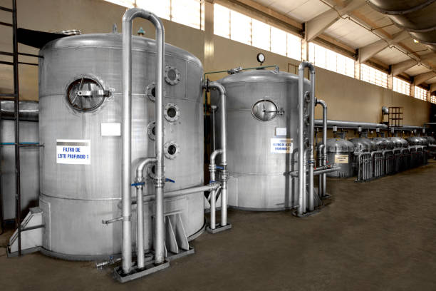 istock sugar cane industrial mill processing plant in Brazil 1315302869
