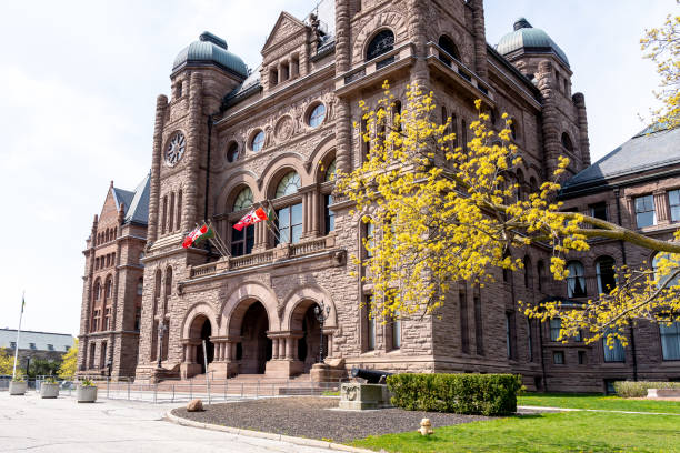 istock Ontario Legislative Building at Queen's Park in Toronto in spring. 1315331166