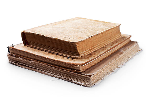 istock Pile of old vintage books 131534527