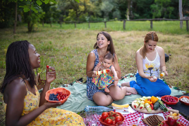 istock Healthy vegan eating in nature 1315352104