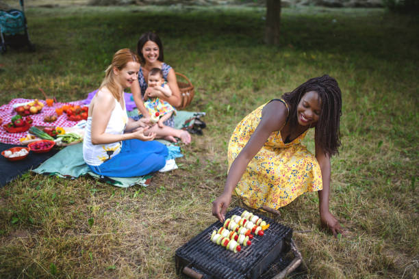 istock Healthy vegan eating in nature 1315352154