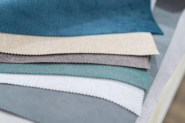 istock Catalog of multicolored cloth from matting fabric texture background, silk fabric texture 1315352162