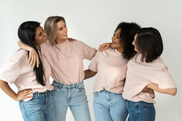 istock Multicultural diversity and friendship. Group of different ethnicity women. 1315352662