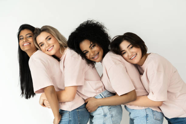 istock Multicultural diversity and friendship. Group of different ethnicity women. 1315352683