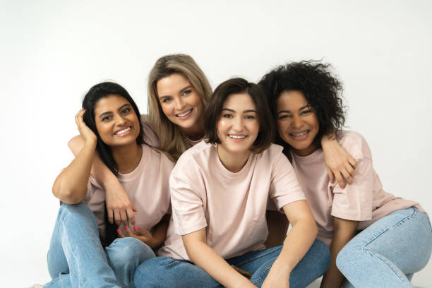 istock Multicultural diversity and friendship. Group of different ethnicity women. 1315352772