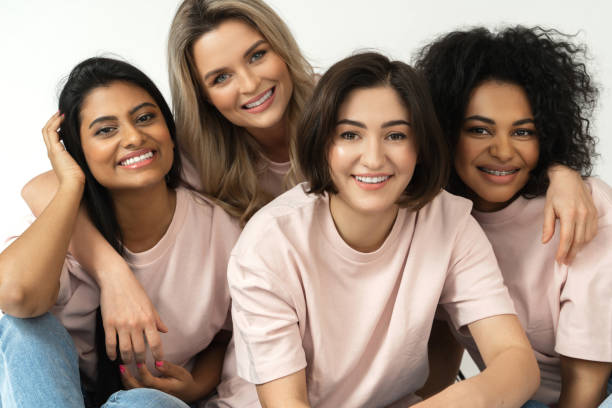istock Multicultural diversity and friendship. Group of different ethnicity women. 1315353765