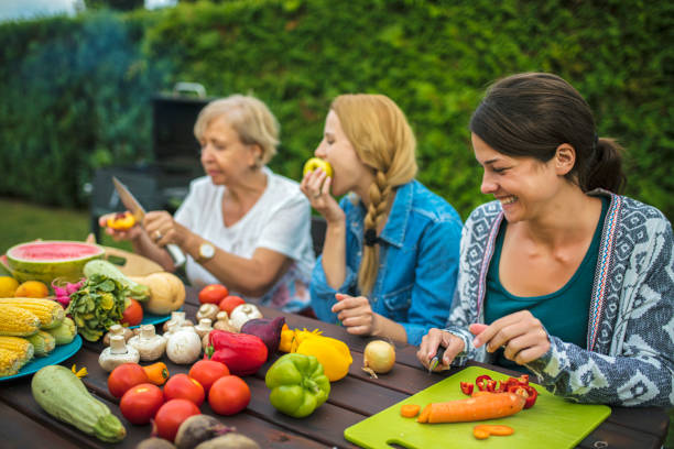 Vegan health eating - barbeque