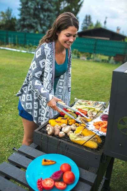 istock Vegan health eating - barbecue 1315354062