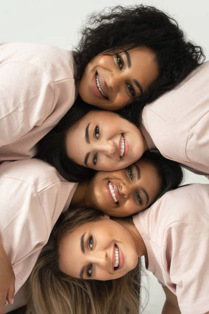 istock Group of different ethnicity women. Multicultural diversity and friendship. 1315354772