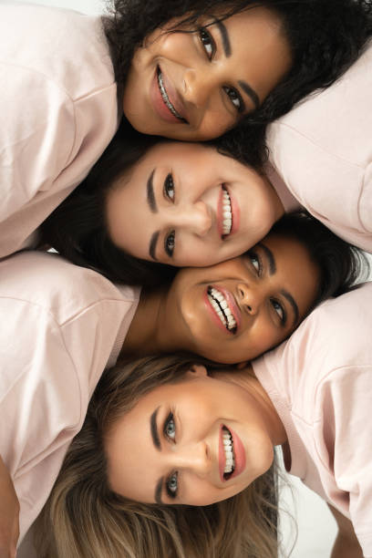 istock Group of different ethnicity women. Multicultural diversity and friendship. 1315354888
